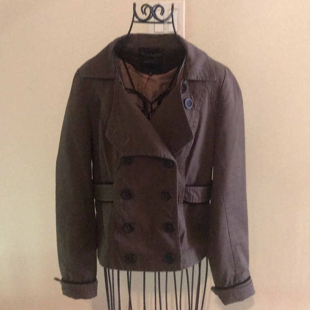 Sanctuary Clothing Double Breasted Jacket - Brown